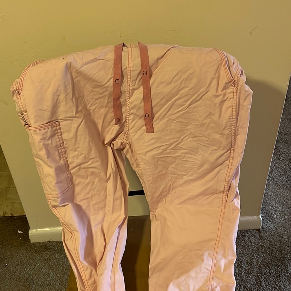 Pink wink scrub pants